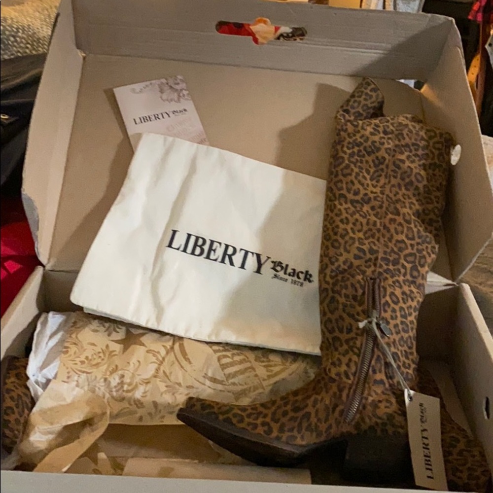 Brand new liberty black boots
